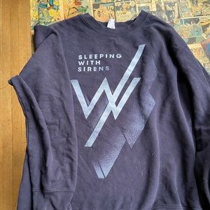 Sleeping with Sirens sweatshirt from concert